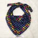 خرید روسری ابریشم ژاکارد مامی برند LV دستدوز وارداتی حجره دیبا گالری