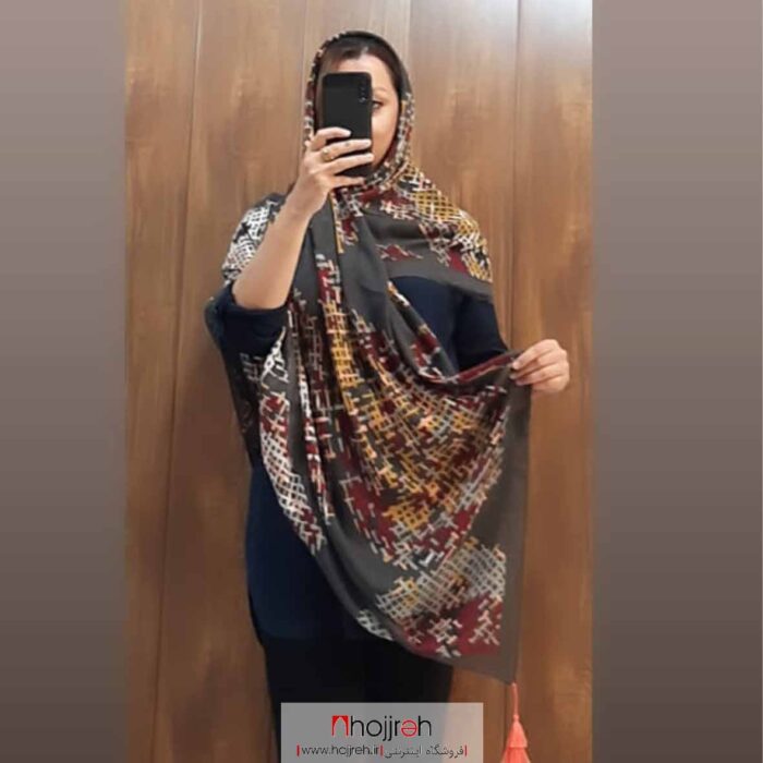 خرید روسری نخی منگوله دار حجره روشا گالری