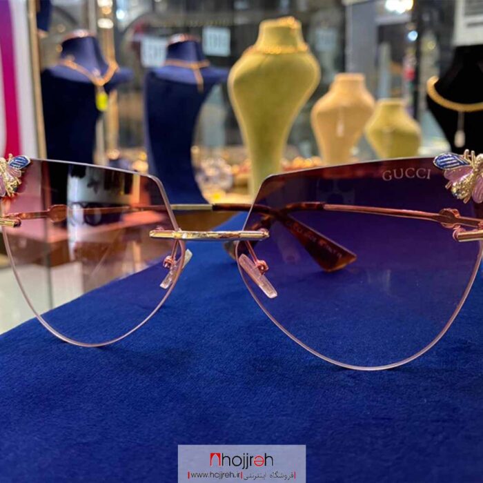 خرید عینک آفتابی uv400 طرح Gucci حجره گارنت کالکشن