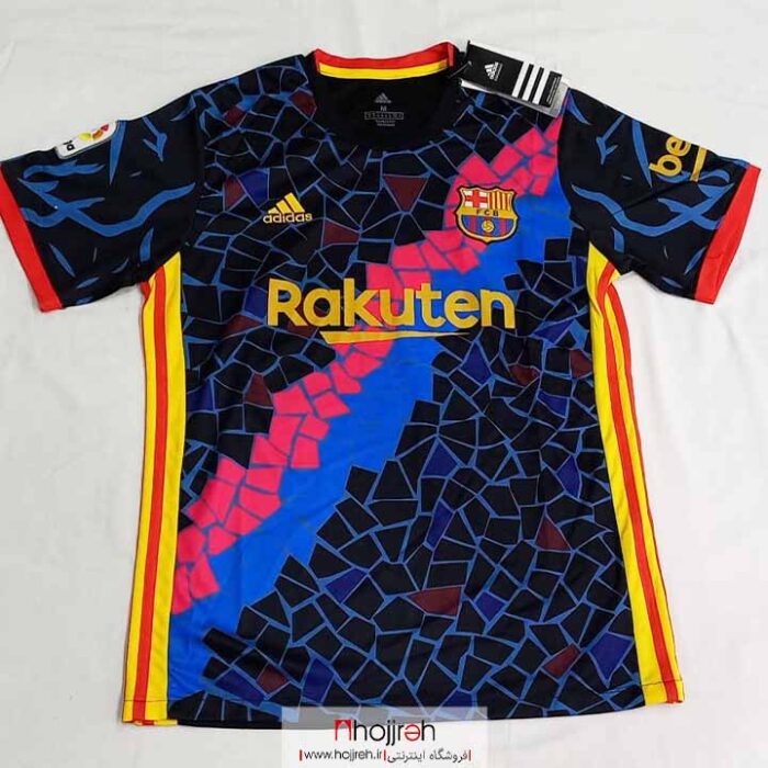 خرید و قیمت تیشرت ورزشی تیم بارسلونا از حجره