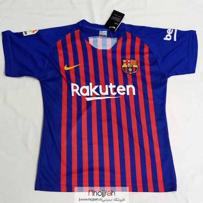 خرید و قیمت تیشرت ورزشی تیم بارسلونا از حجره
