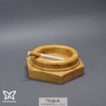 خرید و قیمت زیر سیگاری چوبی نوستالژی ایرانی از حجره