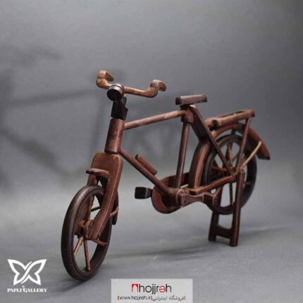 خرید و قیمت دوچرخه چوبی دکوری از حجره