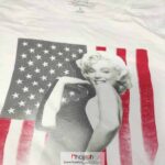 خرید و قیمت تیشرت نخ پنبه بنگلادش طرح مرلین مونرو Marilyn Monroe از حجره نیل مودا