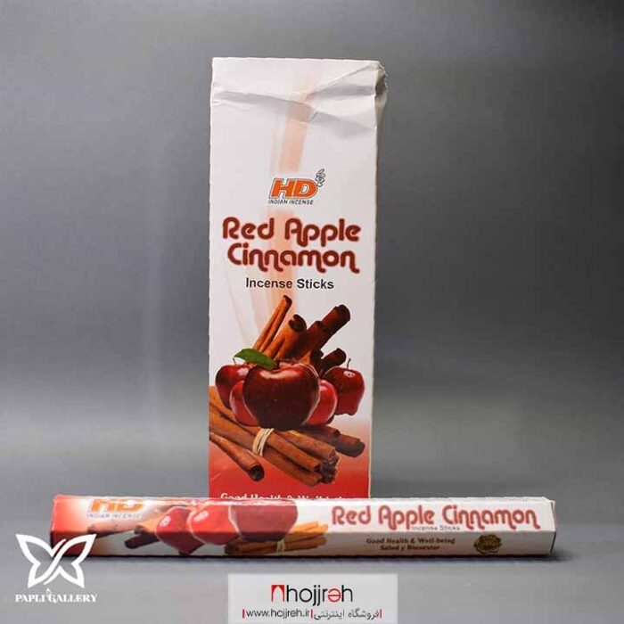 خرید و قیمت عود شاخه ای RED APPLE CINNAMON از حجره