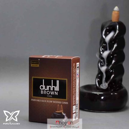 خرید و قیمت عود آبشاری ادکلنی رایحه DUNHILL BROWN از حجره