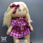 خرید و قیمت عروسک روسی دختر مو کاموایی از حجره