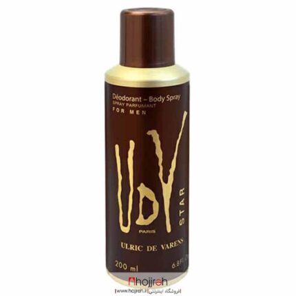 خرید و قیمت اسپری دئودورانت مردانه استار یو دی وی UDV Star For Men Deodorant از حجره آرانو