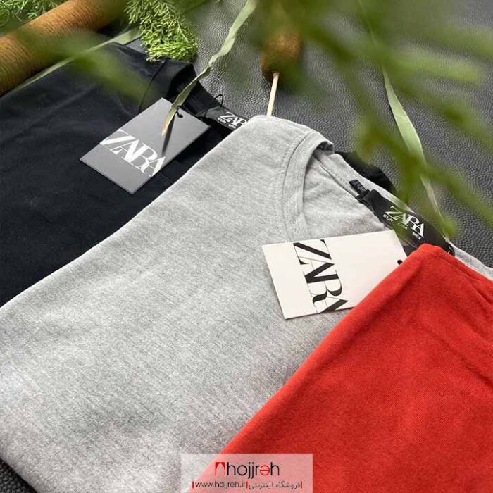 قیمت و خرید تیشرت نخ پنبه زارا ZARA از حجره