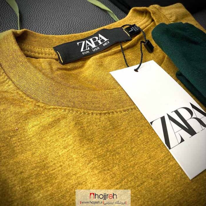 قیمت و خرید تیشرت نخ پنبه زارا ZARA از حجره