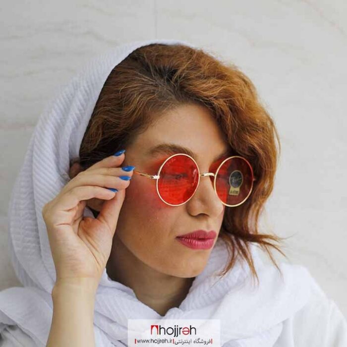 خریدد و قیمت عینک آفتابی گرد دخترانه UV400 طرح ری بن RAY BAN از حجره