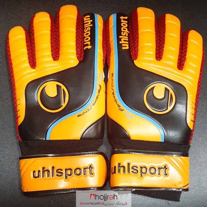 خرید و قیمت دستکش گلری آلشپرت UHLSPORT نارنجی از حجره