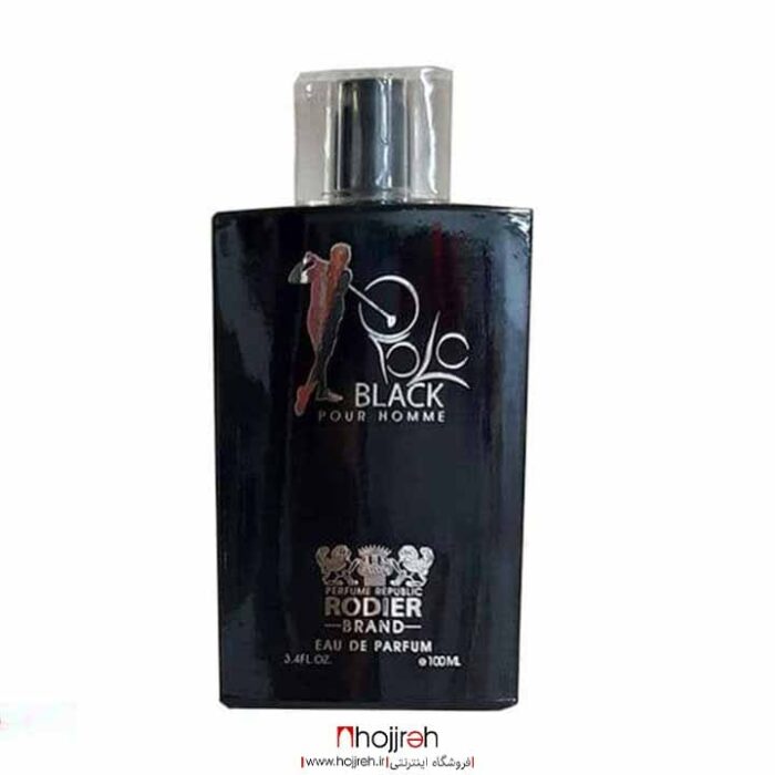 خرید و قیمت ادو پرفیوم مردانه رودیر مدل POLO BLACK حجم 100 میلی لیتر از حجره