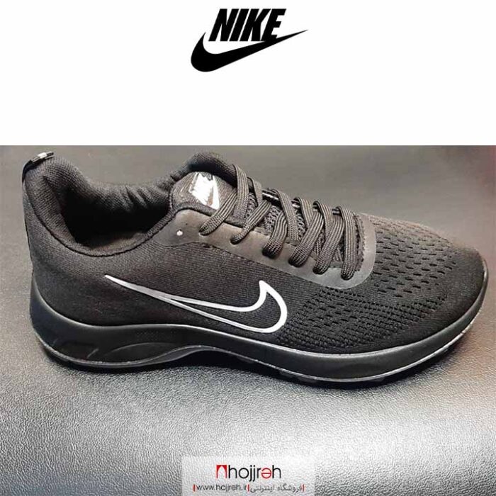 خرید و قیمت کتانی رانینگ نایک NIKE مشکی از حجره