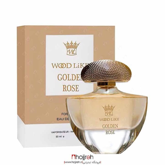 خرید و قیمت  ادکلن زنانه گلدن رز وودلایک Golden Rose Woodlike حجم 90 میل از حجره