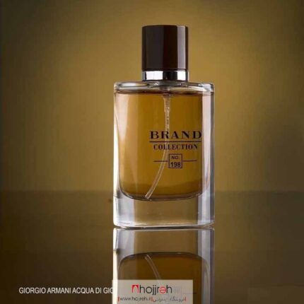 خرید و قیمت عطر مردانه برند کالکشن BRAND COLLECTION مدل جورجیو آرمانو آکوآ دی جیو Giorgio Armani Acqua Di Gio شماره 198 حجم 25 میلی لیتر از حجره