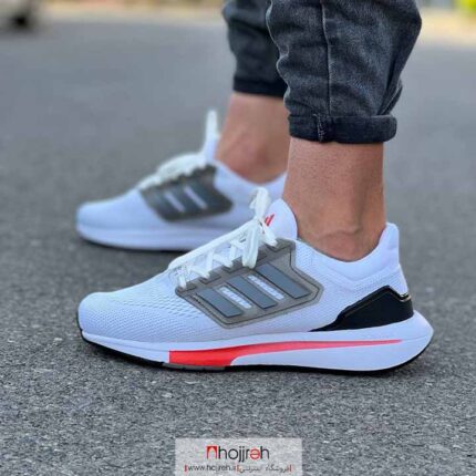 خرید و قیمت کتونی آدیداس ADIDAS مردانه سفید صورتی از حجره