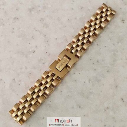 خرید و قیمت دستبند رولکس استیل طلایی زنانه از حجره