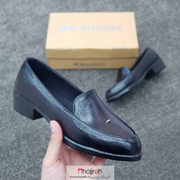 خرید و قیمت کفش کالج طبی زنانه پاشنه 2 سانت مشکی از حجره