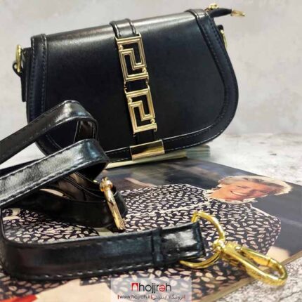 قیمت و خرید کیف‌ زنانه ورساچه‌ Versace مشکی بند‌ بلند‌ کد 108 از حجره