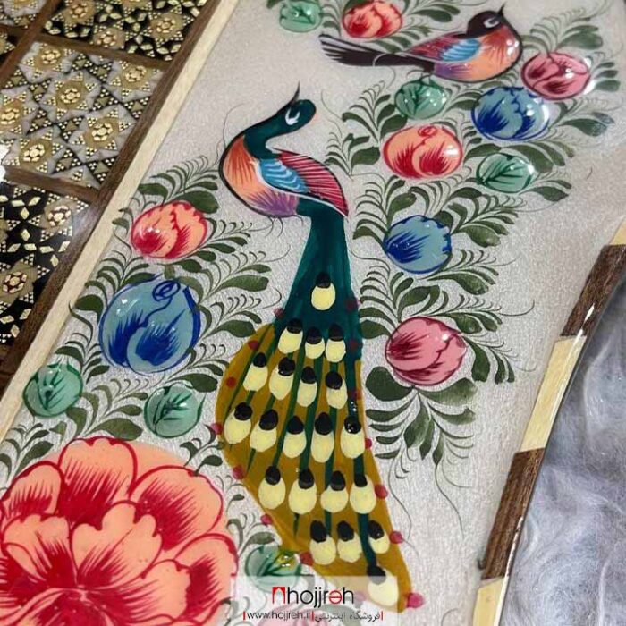 قیمت و خرید تخته نرد و شطرنج خاتم دالبری از حجره