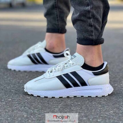 خرید و قیمت کتانی مردانه آدیداس ADIDAS فرمول سفید مشکی از حجره