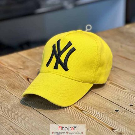خرید و قیمت کلاه کتان NY زرد از حجره