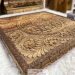 قیمت و خرید تخته نرد  منبت کاری گل و بوته از حجره