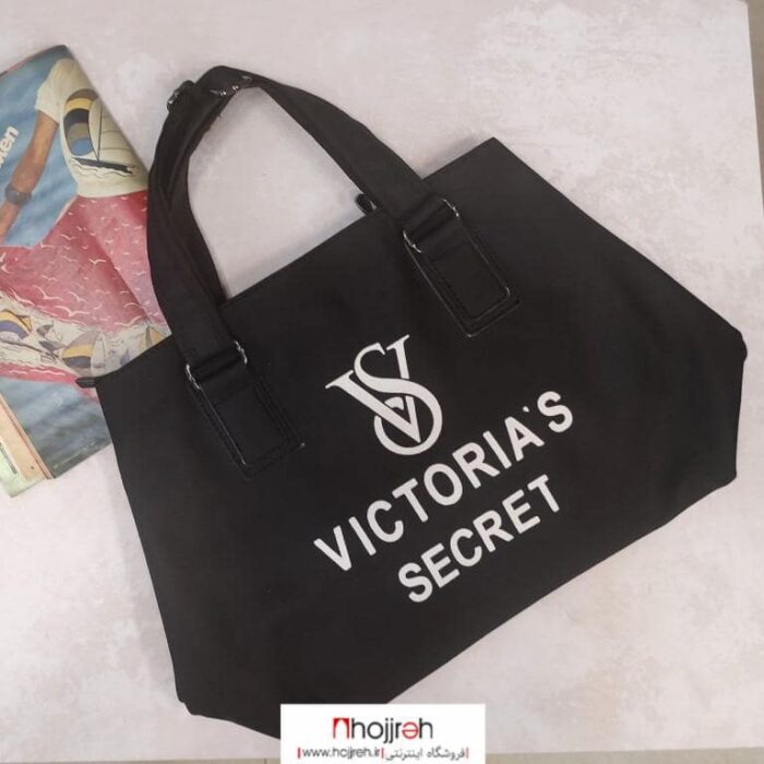 خرید و قیمت ساک استخری و باشگاهی ویکتوریا سکرت VICTORIA SECRET مشکی از حجره