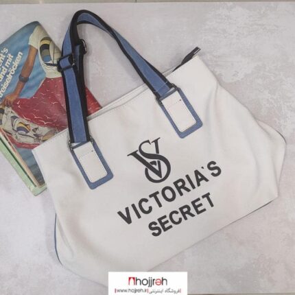 خرید و قیمت ساک استخری و باشگاهی ویکتوریا سکرت VICTORIA SECRET سفید از حجره