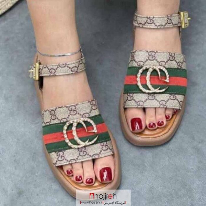 خرید و قیمت صندل اسپرت طرح گوچی GUCCI از حجره