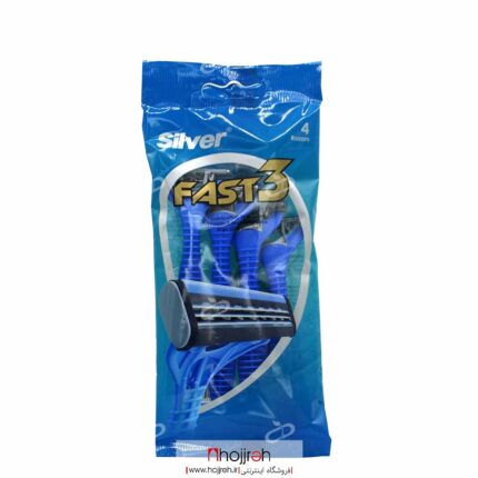 خرید و قیمت خود تراش سیلور مدل Fast3 بسته 4 عددی از حجره