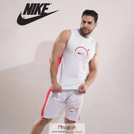 خرید و قیمت ست تاپ و شلوارک نایک NIKE سفید از حجره