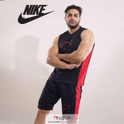 خرید و قیممت ست تاپ و شلوارک نایک NIKE مشکی از حجره