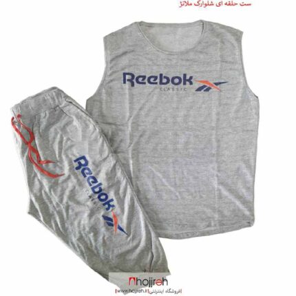 خرید و قیمت ست تاپ و شلوارک ریبوک REEBOK طوسی از حجره