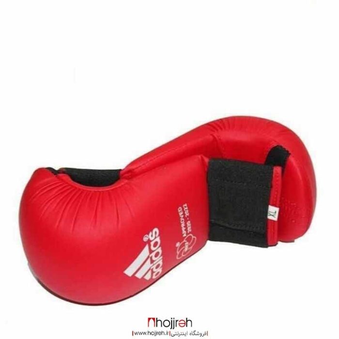 خرید و قیمت دستکش کاراته پاکستانی آدیداس ADIDAS قرمز سایز لارج از حجره