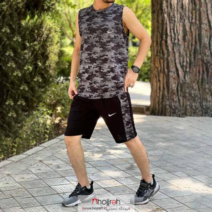 خرید و قیمت تاپ شلوارک نایک NIKE چریکی از حجره