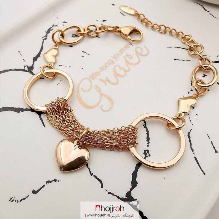 خرید و قیمت دستبند فانتزی برند ژوپینگ XUPING آبکاری طلا از حجره