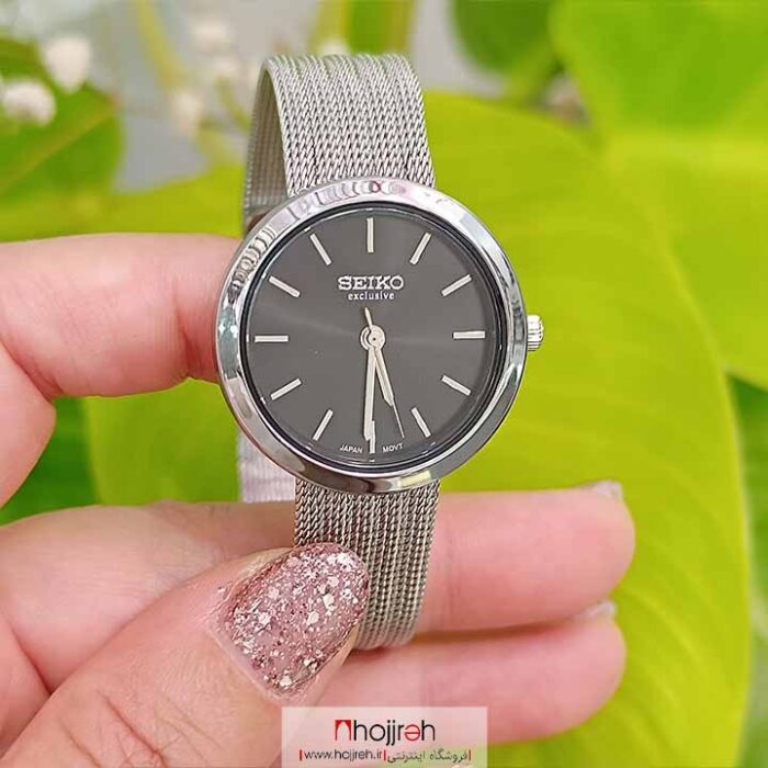 خرید و قیمت ساعت زنانه سیکو SEIKO کد 3051L بند حصیری استیل از حجره