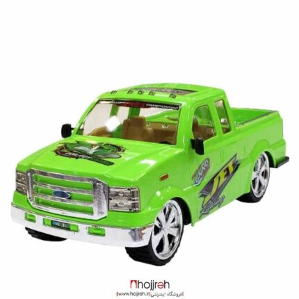 خرید و قیمت ماشین اسباب بازی مدل وانت رینگ جادویی سبز درج از حجره