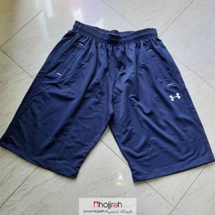 خرید و قیمت شلوارک آندرآرمور Under Armour سرمه ای سایز بزرگ از حجره