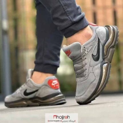 خرید و قیمت کتانی اسپرت نایک ایرمکس NIKE AIR MAX کپسولی چینی طوسی | ارسال رایگان کد BT04 از حجره