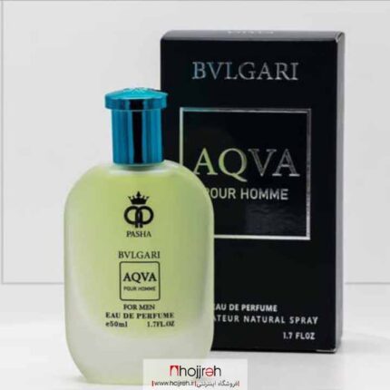 خرید و قیمت ادکلن مردانه پاشا مدل بولگاری آکوآ BVLGARI AQVA حجم 50 میل از حجره