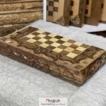 قیمت و خرید تخته نرد و شطرنج منبت کاری دست ساز ار حجره
