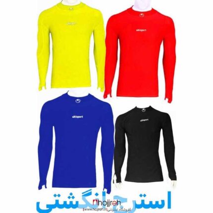 خرید و قیمت بلوز استرج انگشتی آلشپرت UHLSPORT از حجره