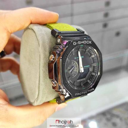 خرید و قیمت ساعت مچی مردانه برند جی شاک G-SHOCK مدل 2100 کد 5611 کدD580 از حجره