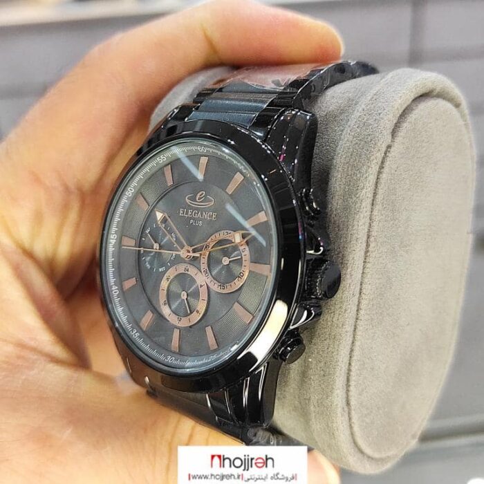 خرید و قیمت ساعت مچی مردانه برند الگانس ELEGANCE مدل پلاس کد EP0582g کدD593 از حجره