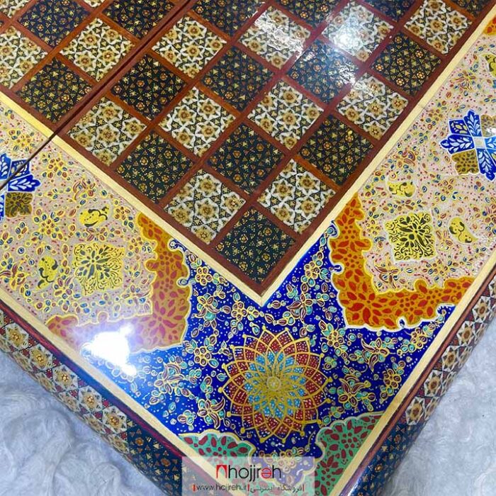 قیمت و خرید تخته نرد خاتم کاری اصفهان از حجره