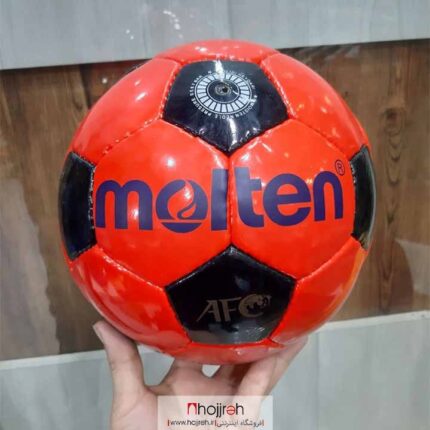 خرید و قیمت توپ فوتبال مولتن MOLTEN دوختی سایز ۵ کد VM1047 از حجره