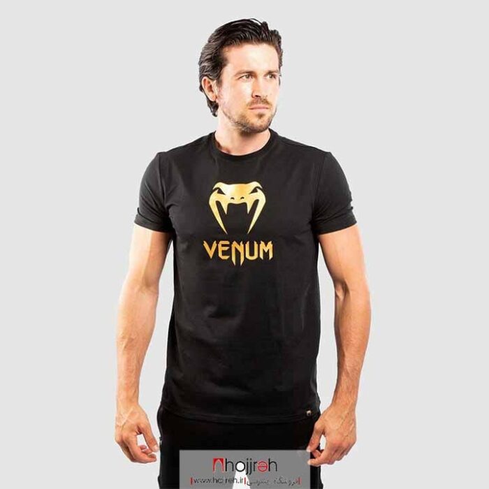 خرید و قیمت تیشرت مردانه ونوم VENUM مشکی کد VM1116 از حجره